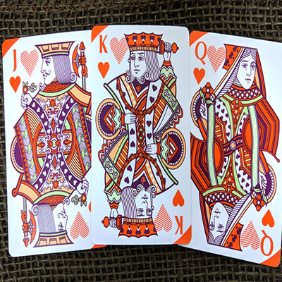 Plum Pi Playing Cards