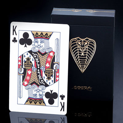 COBRA Black Edition Playing Cards