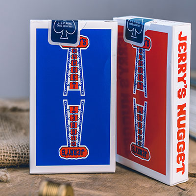 Modern Feel Jerrys Nuggets Gaff (Blue and Red) Playing Cards