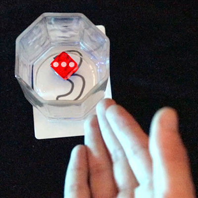 TF DICE (Transparent Forcing Dice) RED