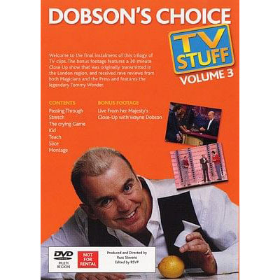 Dobsons Choice TV Stuff Volume 3