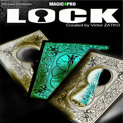LOCK (Blue) by Mickael Chatelain