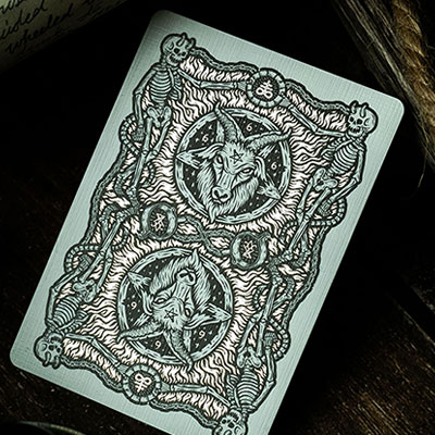 666 Dark Reserves (Silver Foil) Playing Cards