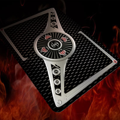 Chrome Kings Carbon Playing Cards (Standard)