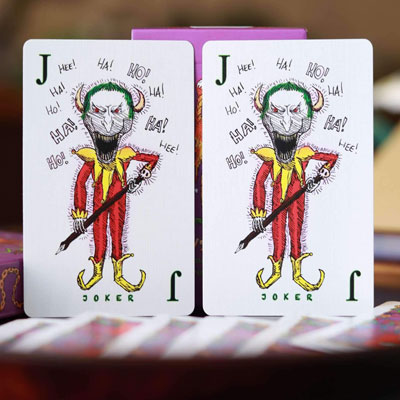 Ghoul Guys Playing Cards