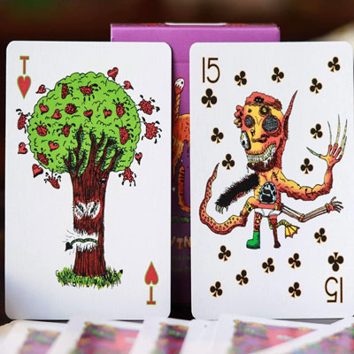 Ghoul Guys Playing Cards