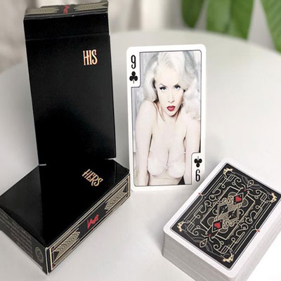 His and Hers Playing Cards by Miss Mosh