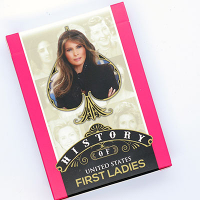 History Of American First Ladies Playing Cards by Robert Tomlinson