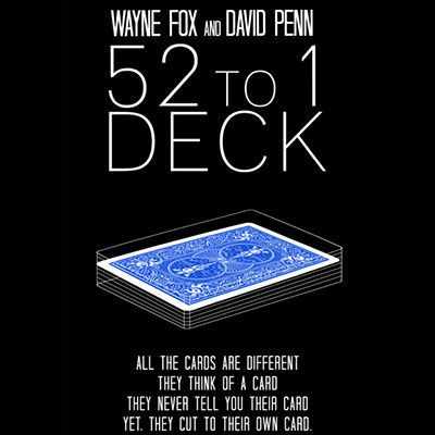 The 52 to 1 Deck Blue