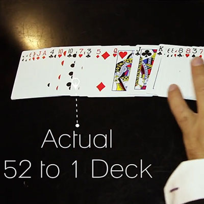 The 52 to 1 Deck Blue