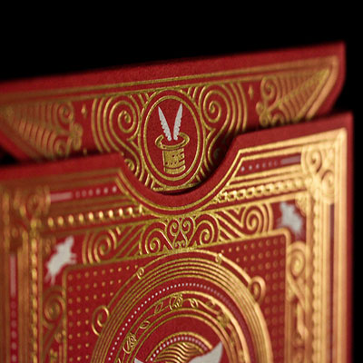 The Conjurer Playing Cards (Red)