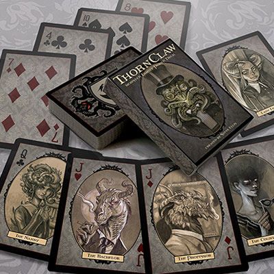Thornclaw Manor Playing Cards by Steve Ellis