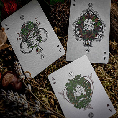 The Green Man Playing Cards (Autumn)