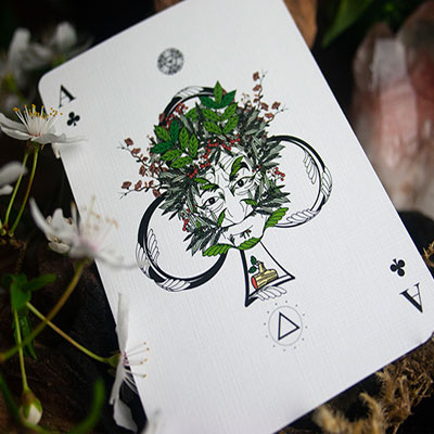 The Green Man Playing Cards (Spring)