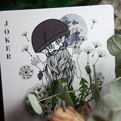 The Green Man Playing Cards (Spring)