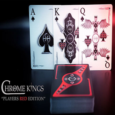 Chrome Kings Limited Edition Playing Cards (Players Red Edition)