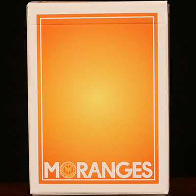 Moranges Playing Cards-First Edition (Aqua Finish) by Magic Encarta