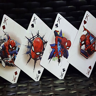 Avengers Spider-Man V1 Playing Cards