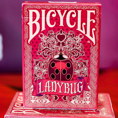 Bicycle Gilded Limited Edition Ladybug (Red) by Will Roya