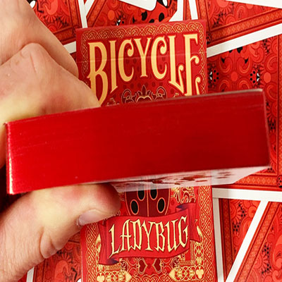 Bicycle Gilded Limited Edition Ladybug (Red)