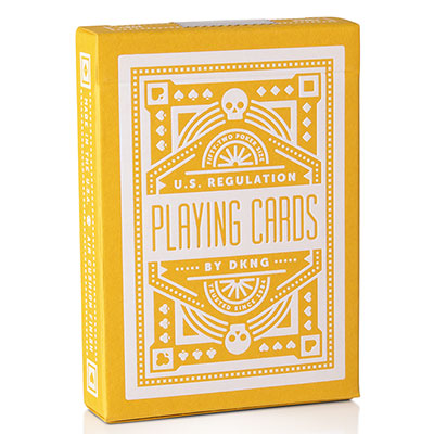DKNG (Yellow Wheel) Playing Cards by Art of Play