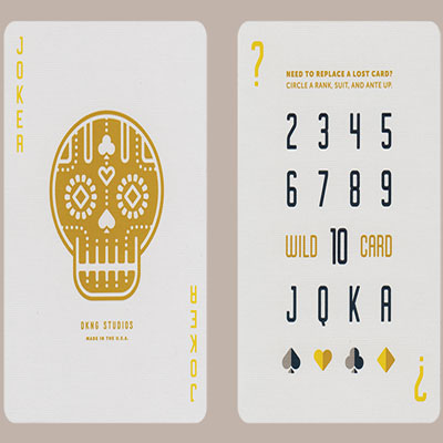 DKNG (Yellow Wheel) Playing Cards