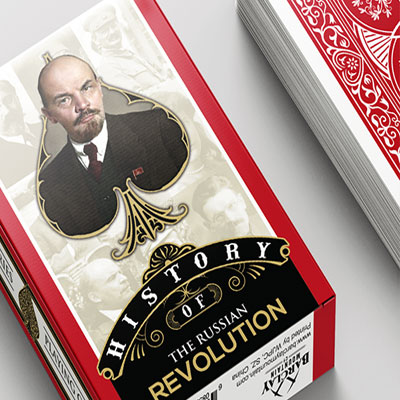 History Of Russian Revolution Playing Cards