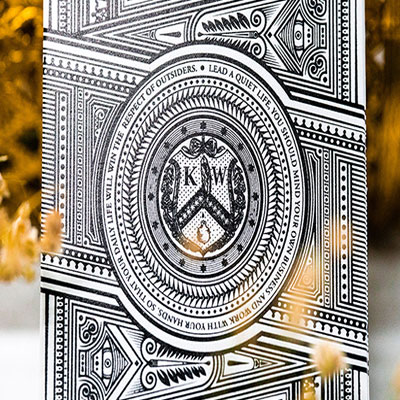 Invocation Platinum Playing Cards