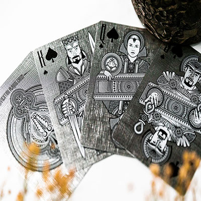 Invocation Platinum Playing Cards