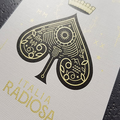 Italia Radiosa Playing Cards