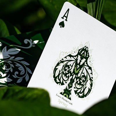 Leaves Collectors (White) Playing Cards