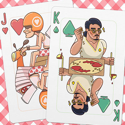 Passiones Pizza Playing Cards