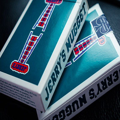 Vintage Feel Jerrys Nuggets (Aqua) Playing Cards by EPCC