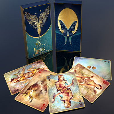Alis Luminis The Winged Playing Cards Deck by NPCC