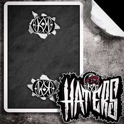 Haters Playing Cards by Kris Magix