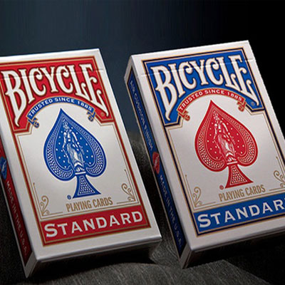 Bicycle Standard Playing Cards in Mixed Case Red / Blue