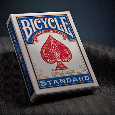 Bicycle Standard Playing Cards in Mixed Case Red / Blue