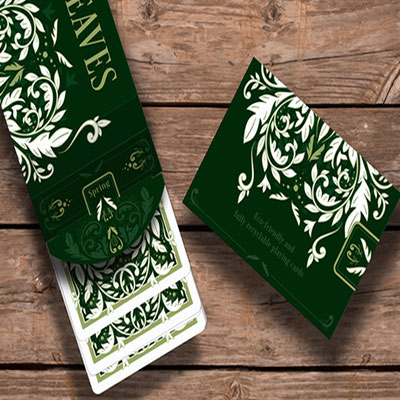 Leaves Playing Cards by Dutch Card House Company