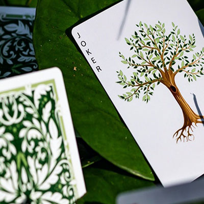 Leaves Playing Cards