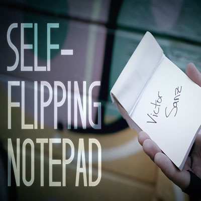 Self-Flipping Notepad by Victor Sanz