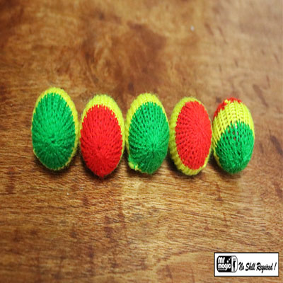 Crochet 5 Ball combo Set (1 Inch/Multi Color)