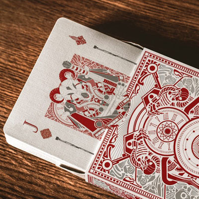 Infinitum Playing Cards (Ghost White)