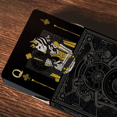 Infinitum Playing Cards (Midnight Black)