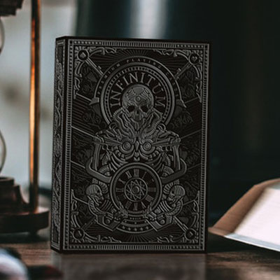 Infinitum Playing Cards (Midnight Black)