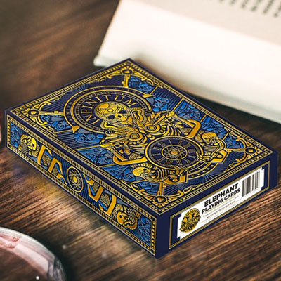 Infinitum Playing Cards (Royal Blue) by Elephant Playing Cards