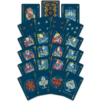 Infinitum Playing Cards (Royal Blue)