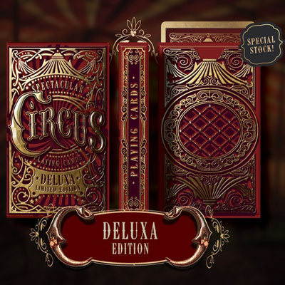 Circus Playing Cards (Deluxa Edition) - Super Low Seal by Marianne Larsen