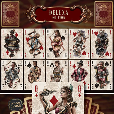 Circus Playing Cards (Deluxa Edition) - Super Low Seal