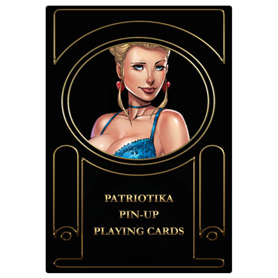 Patriotika Pin-Up Playing Cards by Ron Z
