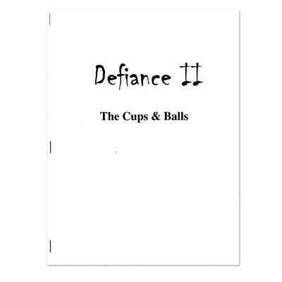 Defiance II Cups and Balls by McClintock